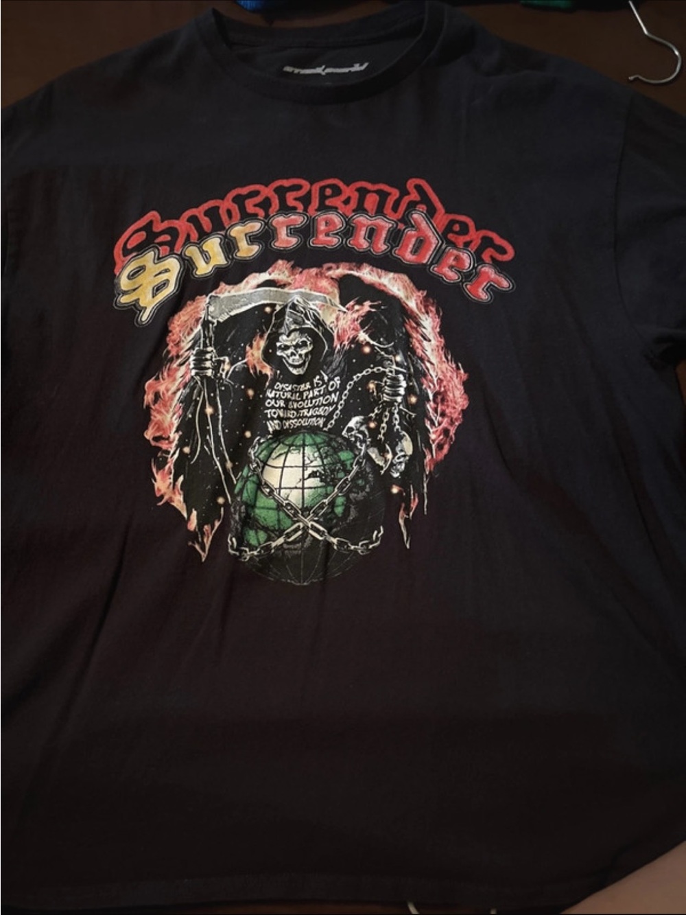 Graphic Short Sleeve Tee - Black